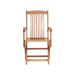 Zestaw ogrodowy dla 8 osób MAUI II z parasolem Drewno akacjowe Kolorowy