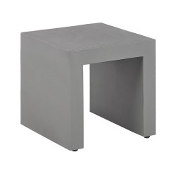 Zestaw ogrodowy ze stołkami dla 6 osób TARANTO Beton Szary