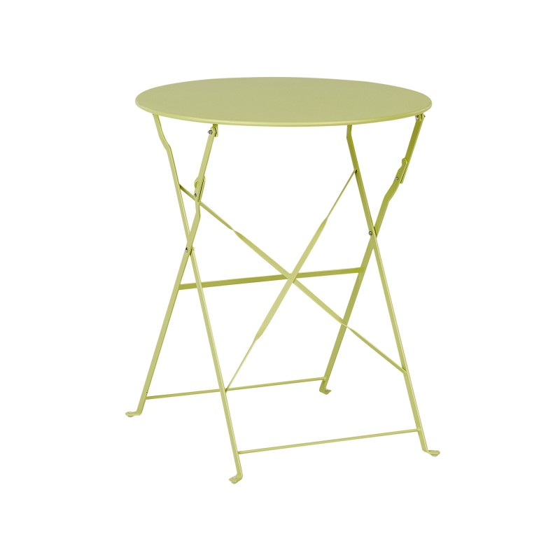 Zestaw mebli balkonowych Składane FIORI Metal Limonkowy