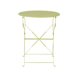 Zestaw mebli balkonowych Składane FIORI Metal Limonkowy