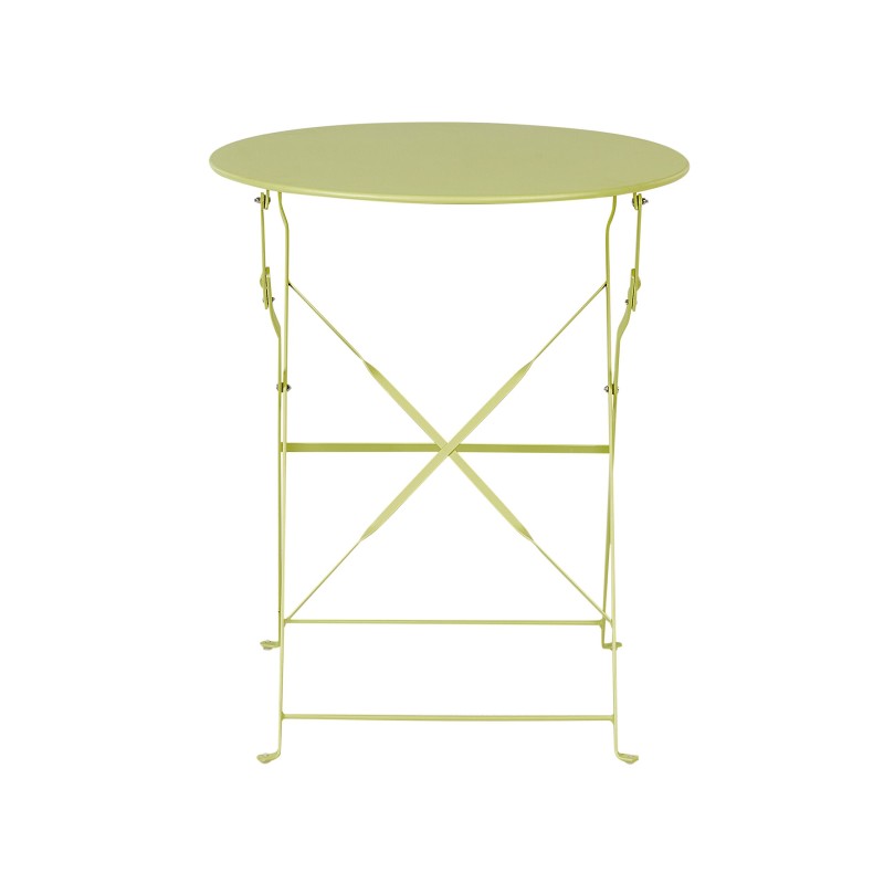 Zestaw mebli balkonowych Składane FIORI Metal Limonkowy