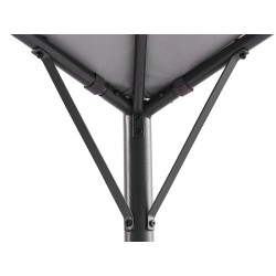 Pawilon ogrodowy VOMERO Metal 305 cm 305 cm Szary