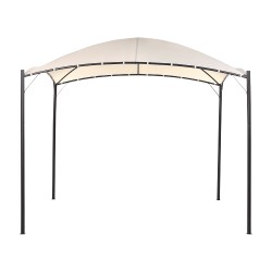 Pawilon ogrodowy VOMERO Metal 305 cm 305 cm Beżowy