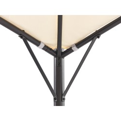 Pawilon ogrodowy VOMERO Metal 305 cm 305 cm Beżowy