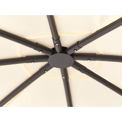 Pawilon ogrodowy VOMERO Metal 305 cm 305 cm Beżowy