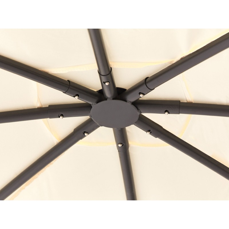 Pawilon ogrodowy VOMERO Metal 305 cm 305 cm Beżowy