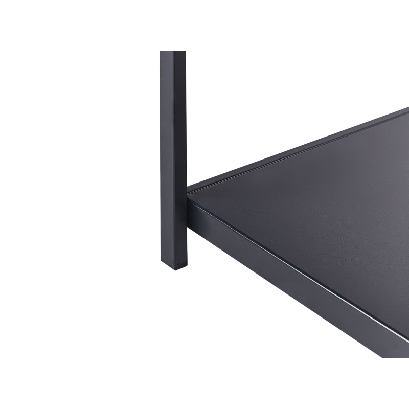 Wyspa kuchenna ogrodowa ze zlewem AVETRANA Metal Czarny