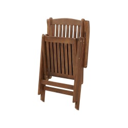 Zestaw mebli balkonowych z poduszkami Składane AMANTEA Drewno Złamana biel