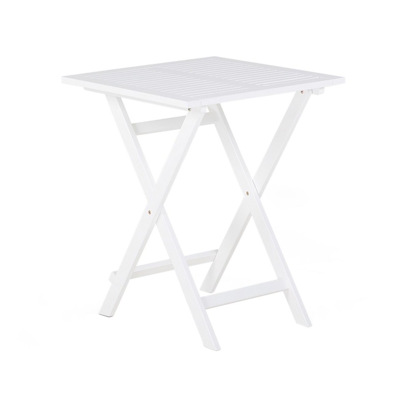 Zestaw mebli balkonowych z poduszkami Składane FIJI Drewno Niebieski