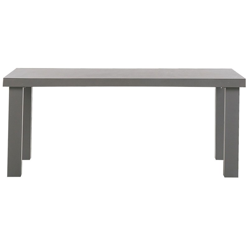 Zestaw ogrodowy z ławkami i stołkami dla 6 osób TARANTO Beton Szary