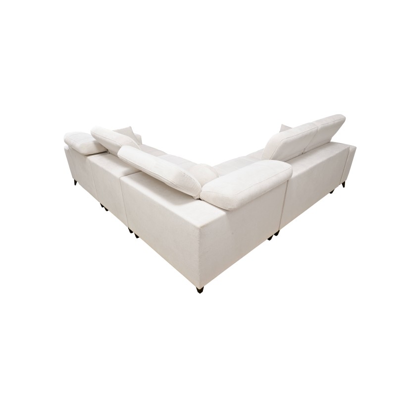 Ecksofa Ballagio III Mix mit Schlaffunktion und Relaxfunktion | Höchste Qualität Geflecht, Spring 1110