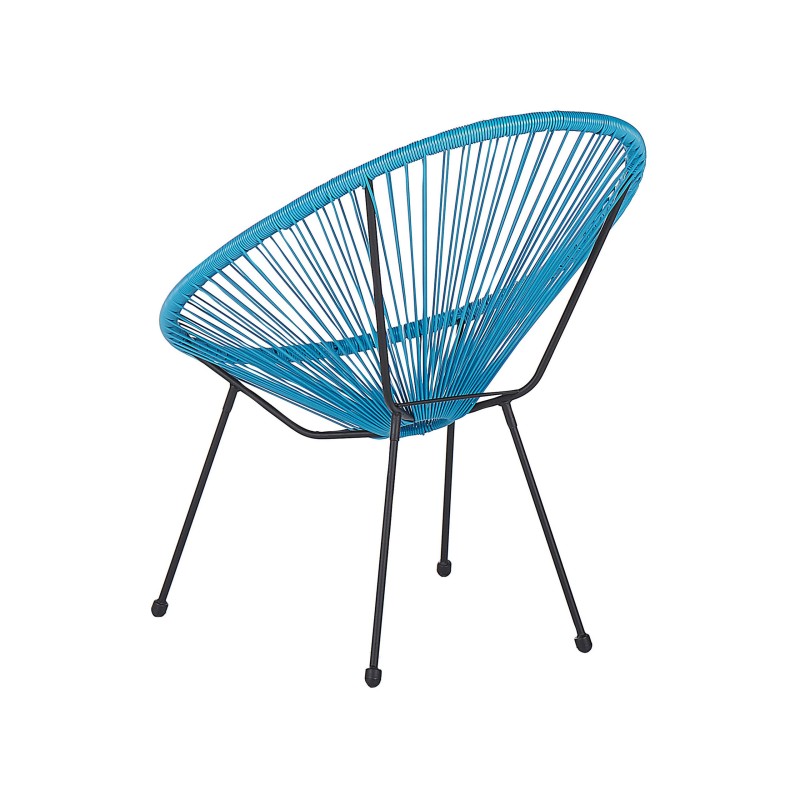 Zestaw mebli balkonowych ACAPULCO II Technorattan Niebieski