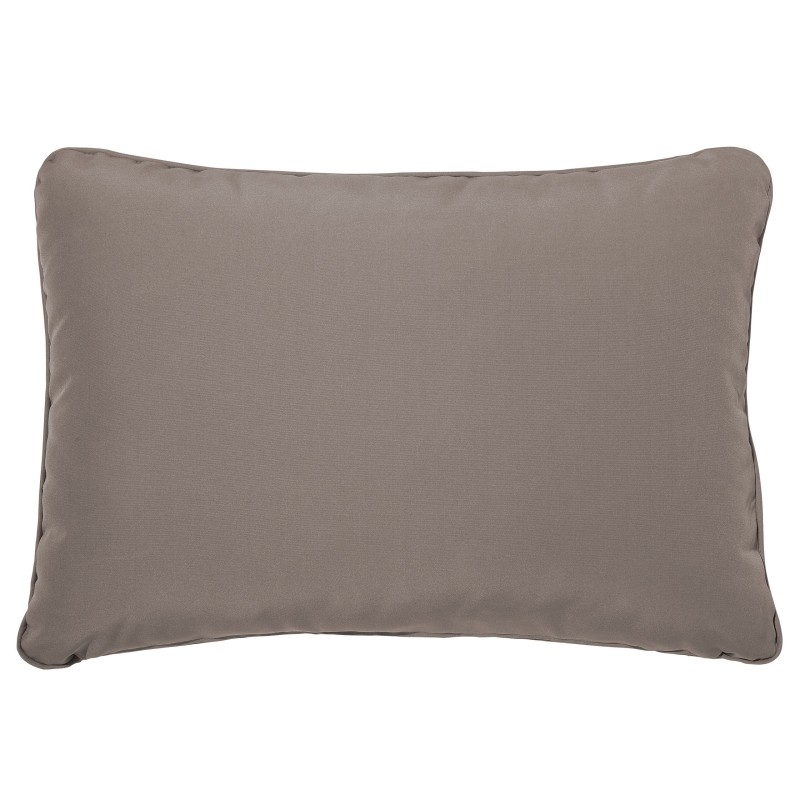 Ławka ogrodowa z poduchą PORTICI 210 cm Drewno eukaliptusowe Jasny brąz/ beżowoszary