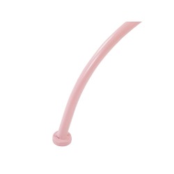 Stolik bistro ALBINIA 70 cm 70 cm Metal Różowy