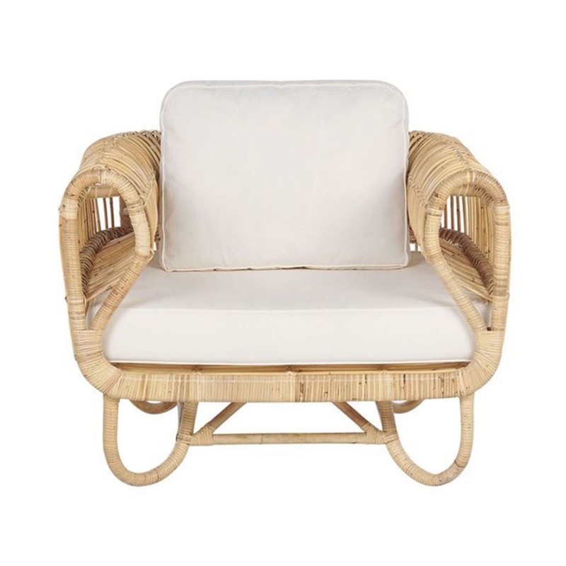 Zestaw ogrodowy dla 4 osób DOLCEDO Rattan Beżowy