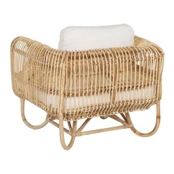 Zestaw ogrodowy dla 4 osób DOLCEDO Rattan Beżowy