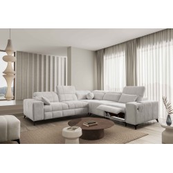 Ballagio III Mix Corner Sofa with Sleeping and Relax Function | Highest Quality Weave, Spring 1104