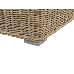 Sofa ogrodowa rattanowa naturalna ARDEA