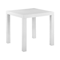 Stolik bistro FOSSANO 80 cm 80 cm Biały