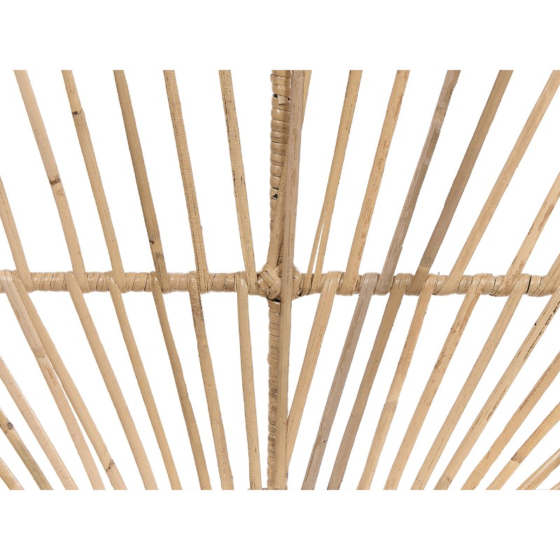 Stolik ogrodowy rattanowy 67 x 67 cm naturalny CESENATICO