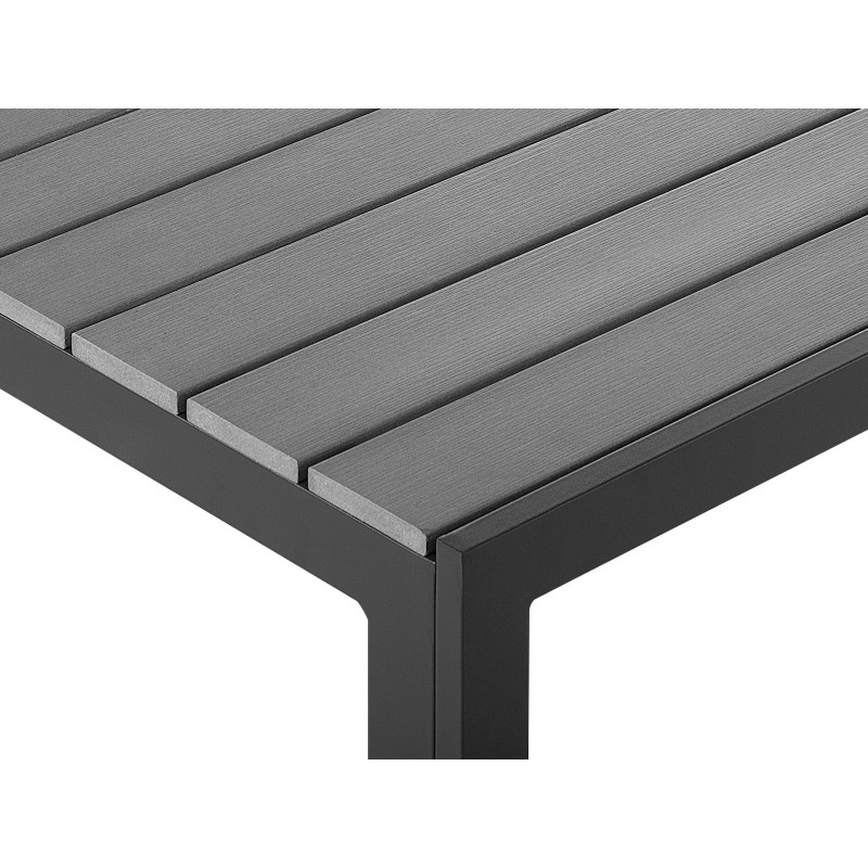 Stół ogrodowy COMO 150 cm 90 cm Szary
