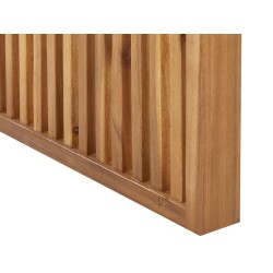 Stół ogrodowy SULZANO 90 cm 180 cm Drewno akacjowe Brązowy