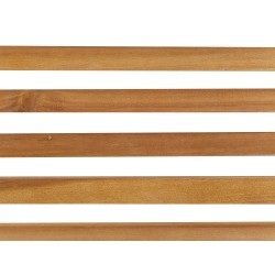 Stół ogrodowy SULZANO 90 cm 180 cm Drewno akacjowe Brązowy