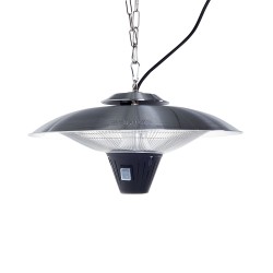 Promiennik na podczerwień wiszący KABA 1800 W Srebrny