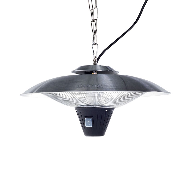 Promiennik na podczerwień wiszący KABA 1800 W Srebrny