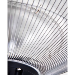 Promiennik na podczerwień wiszący KABA 1800 W Srebrny