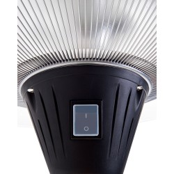 Promiennik na podczerwień wiszący KABA 1800 W Srebrny