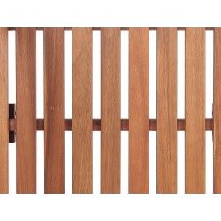 Ławka ogrodowa TREIA 110 cm Drewno akacjowe Brązowy