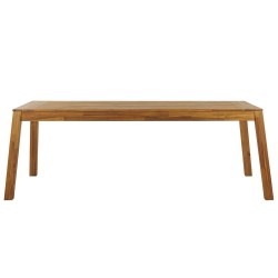 Stół ogrodowy LIVORNO 210 cm 90 cm Drewno akacjowe Brązowy