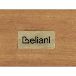 Sofa dwuosobowa drewniana jasna BARATTI