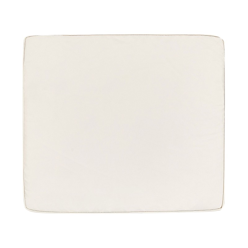 Zestaw ogrodowy ze stolikiem dla 4 osób PACIFIC Drewno akacjowe Złamana biel