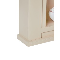 Kominek elektryczny z funkcją grzania SAHARA Beżowy