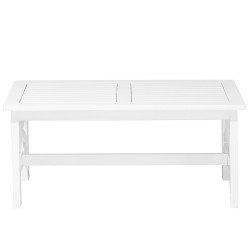 Zestaw ogrodowy ze stolikiem dla 4 osób BALTIC Drewno akacjowe Ciemnoniebieski