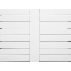 Zestaw ogrodowy ze stolikiem dla 4 osób BALTIC Drewno akacjowe Ciemnoniebieski