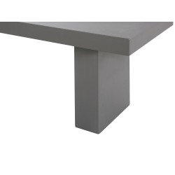 Ławka ogrodowa TARANTO 150 cm Beton Szary