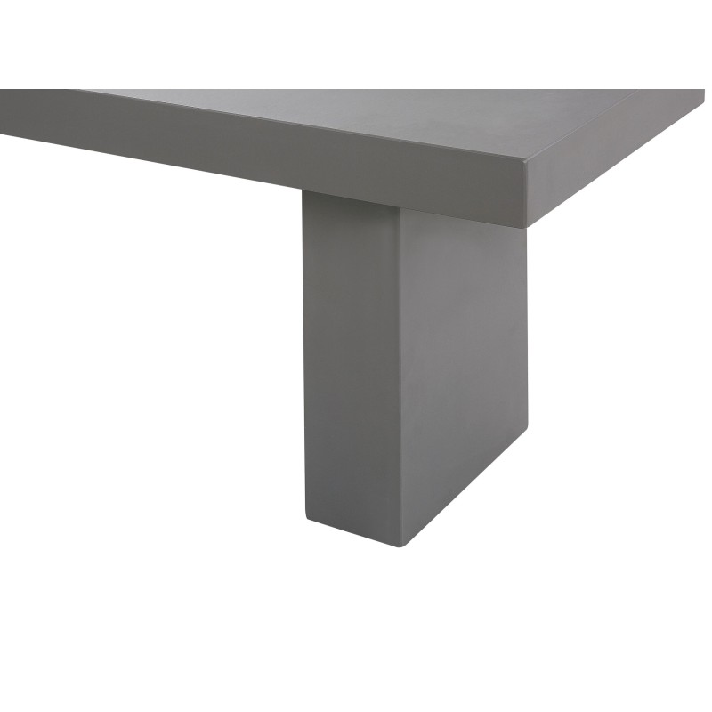 Ławka ogrodowa TARANTO 150 cm Beton Szary