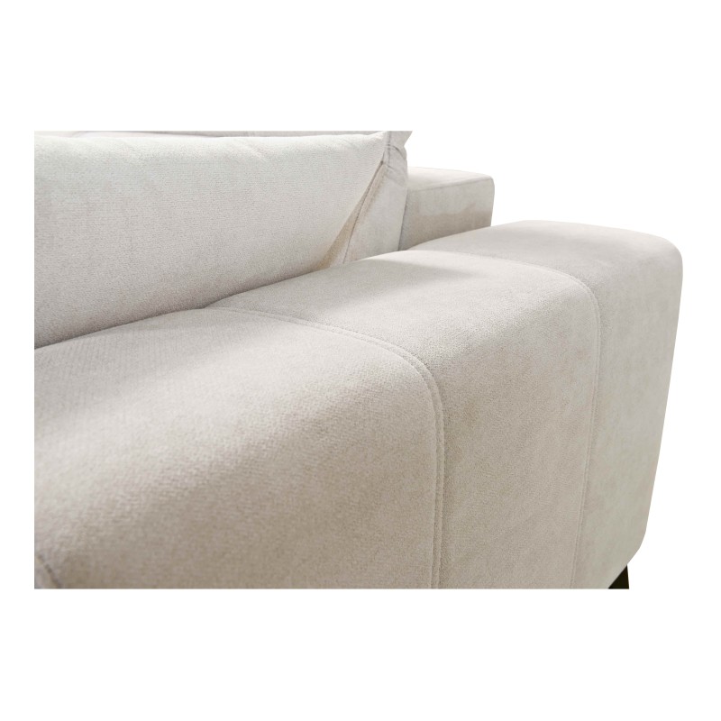 Ecksofa Ballagio III Mix mit Schlaffunktion und Relaxfunktion | Höchste Qualität Flechtwerk, Spring 1116