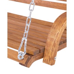 Huśtawka ogrodowa ANDRIA Drewno Brązowy