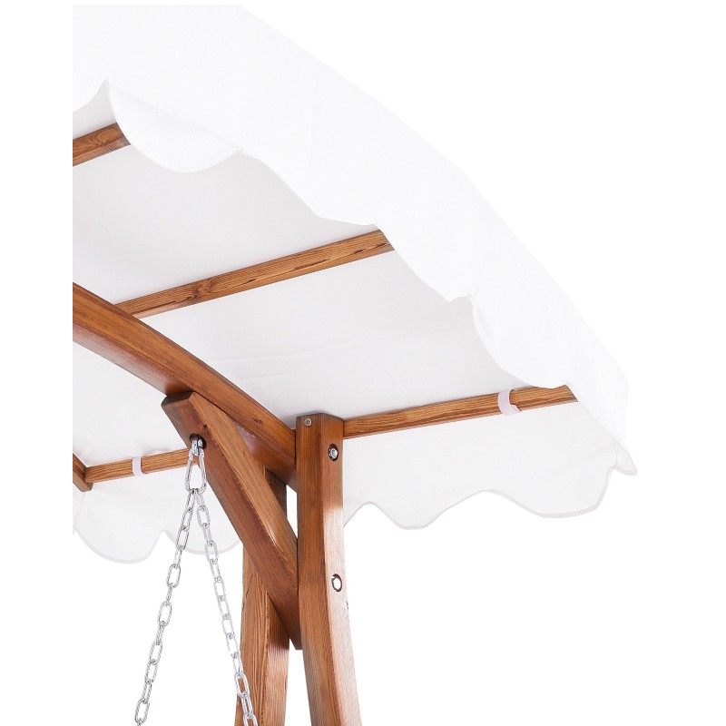 Huśtawka ogrodowa ANDRIA Drewno Brązowy