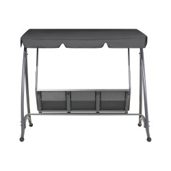 Huśtawka ogrodowa BOGART Metal Czarny