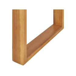 Stolik ogrodowy BELLANO 35 cm 40 cm Drewno akacjowe Brązowy