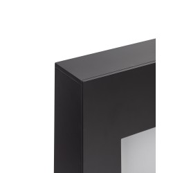 Kominek elektryczny z funkcją grzania DJURAB Czarny