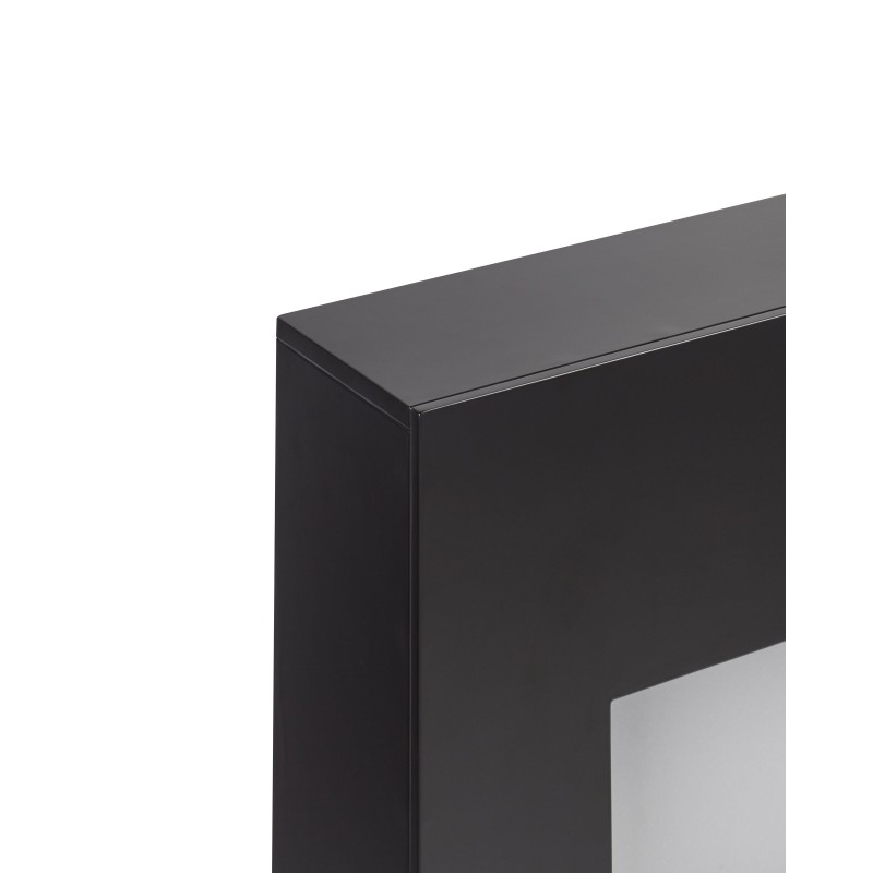 Kominek elektryczny z funkcją grzania DJURAB Czarny