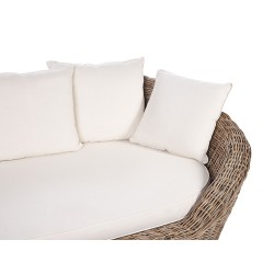 Łóżko ogrodowe CAVO Rattan Naturalny