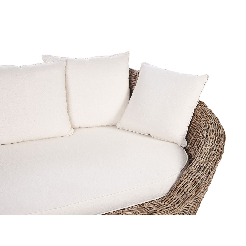 Łóżko ogrodowe CAVO Rattan Naturalny