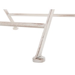 Stolik bistro TRIESTE 70 cm 70 cm Metal Jasnobeżowy